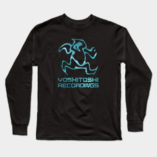 YOSHITOSHI RECORDINGS  - SPECIAL GOLDEN BLUE EDITION Long Sleeve T-Shirt